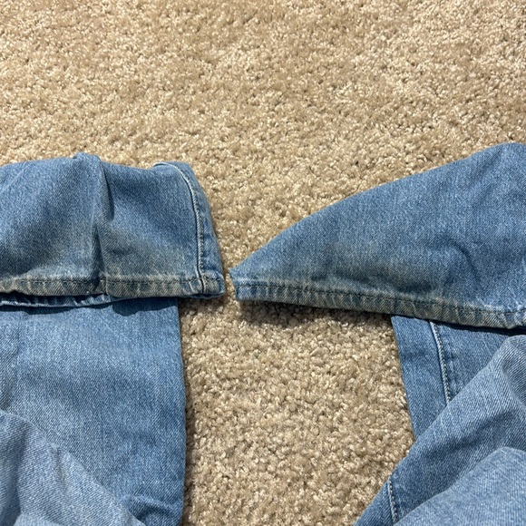 High Waisted Straighr Leg Levi Denim Jeans - Picture 6 of 6